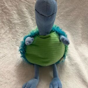 Hallmark Blue Plush Turtle with Teal Trim and Green Belly